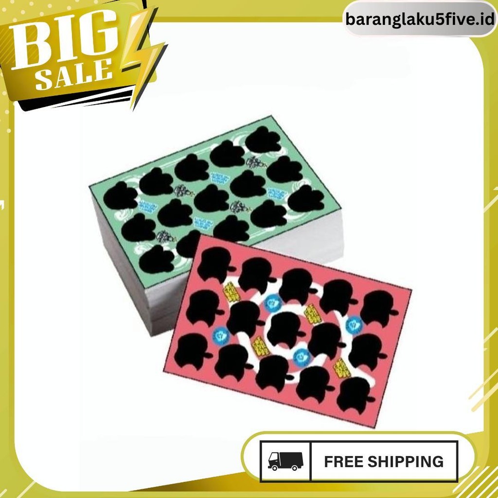 

Gosok Gosok Bom Tengkorak 15 Titik Isi 500 Pcs Gratis Ongkir