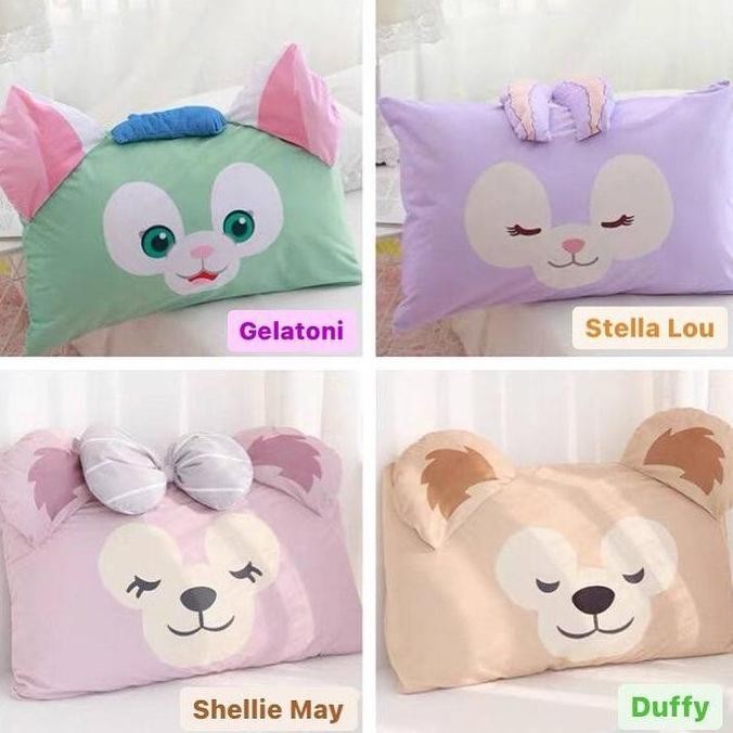 PILLOW COVER SANRIO STELLA LOU SHELLIE MAY DUFFY BEAR SARUNG BANTAL
