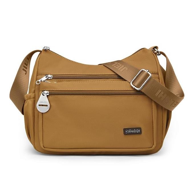 SELEMPANG Maya Tas Selempang Wanita 3760# - Slingbag Berbahan Parasut Premium Furing Full Embos Bran