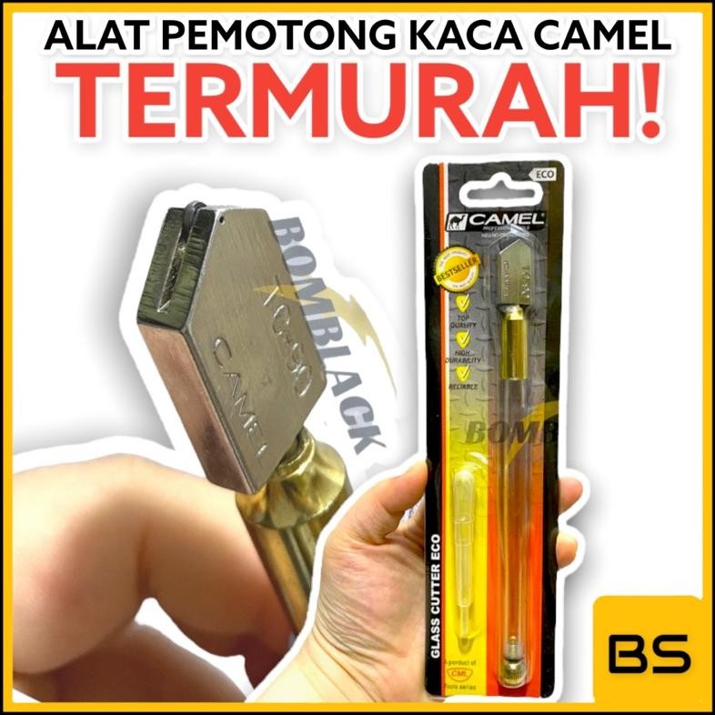 

JH8 Alat Pemotong Kaca CAMEL ORIGINAL Glass Cutter Pisau Potong Kaca Keramik BENING