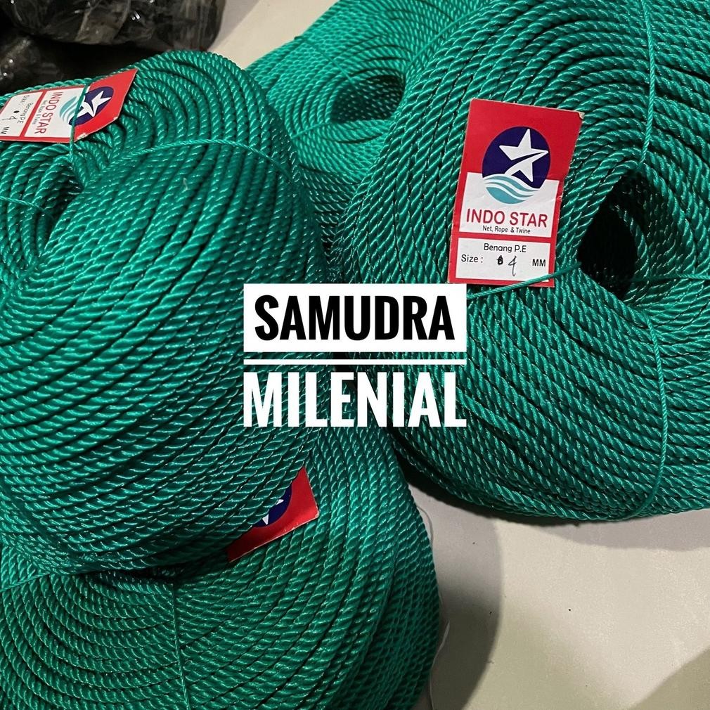 

JH8 Tali 4mm / Tali Tambang 4mm PE 1 ROL Murah