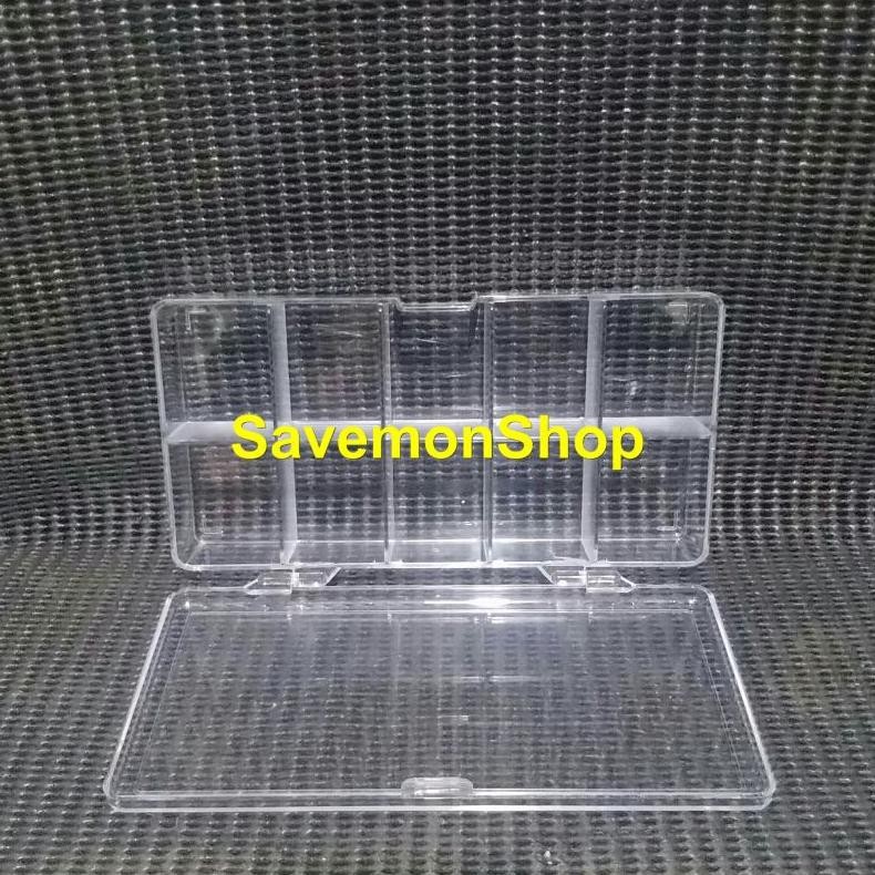 

JH8 Tempat Kosmetik Akrilik Sekat | Box Kotak Sekat Akrilik Make Up | Box Aksesoris Manik Manik Jewelry Anting Kalung Gelang Perhiasan Portable