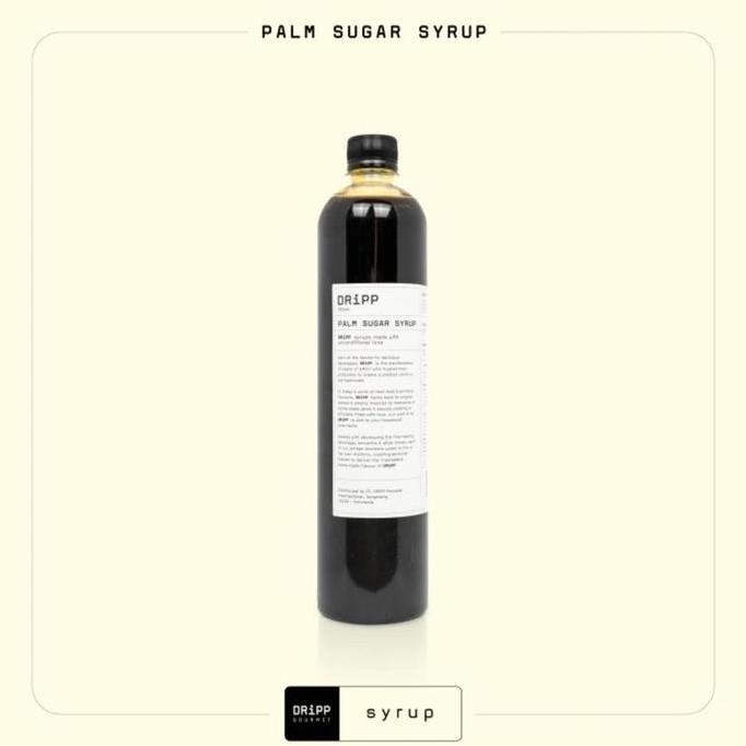 

Dripp Palm Sugar Syrup - Sirup Gula Aren Premium / Brown Sugar 760 Ml