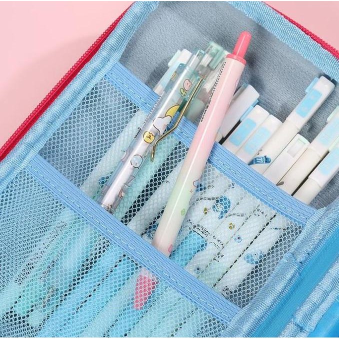 

Tempat Kotak Alat Pensil Anak Karakter 3D Kotak Besar Waterproof BCS15 AS