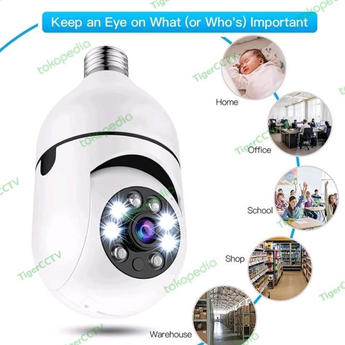 IP CAMERA CCTV 8MP V380 / V380PRO SPEED DOME PTZ LAMPU MINI