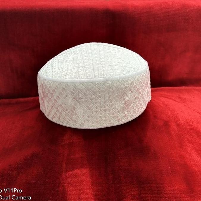 Peci Pakistan Hitam Dan Putih Original