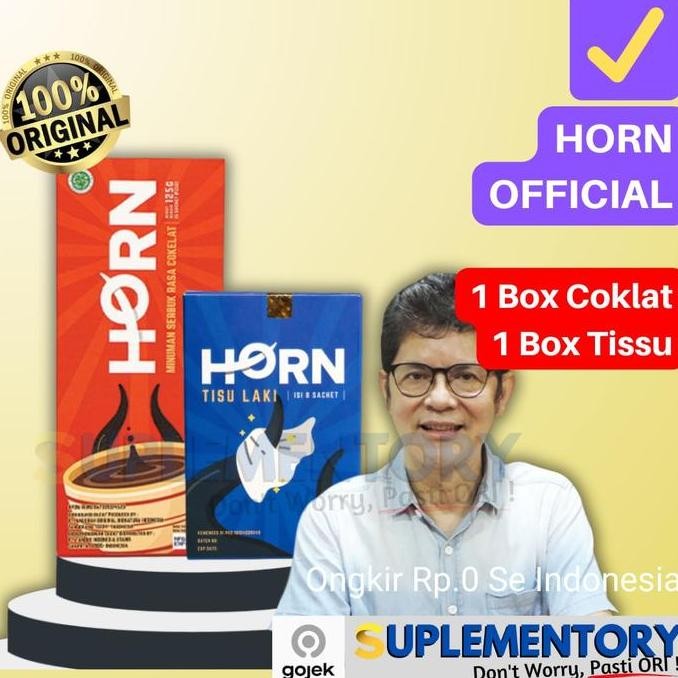 

Minuman Serbuk Rasa Coklat Horn By Dr Boyke 1 Box Isi 5 Sachet