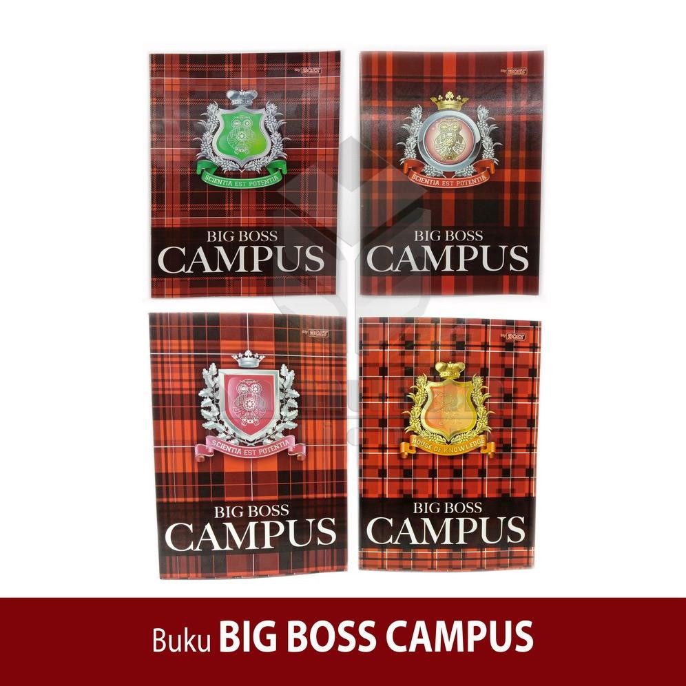 

JH8 Buku Tulis Sidu Big Boss Campus Isi 36 Lembar / Bigboss Campuss 36 Lbr / Buku Ukuran Boxy B5 36