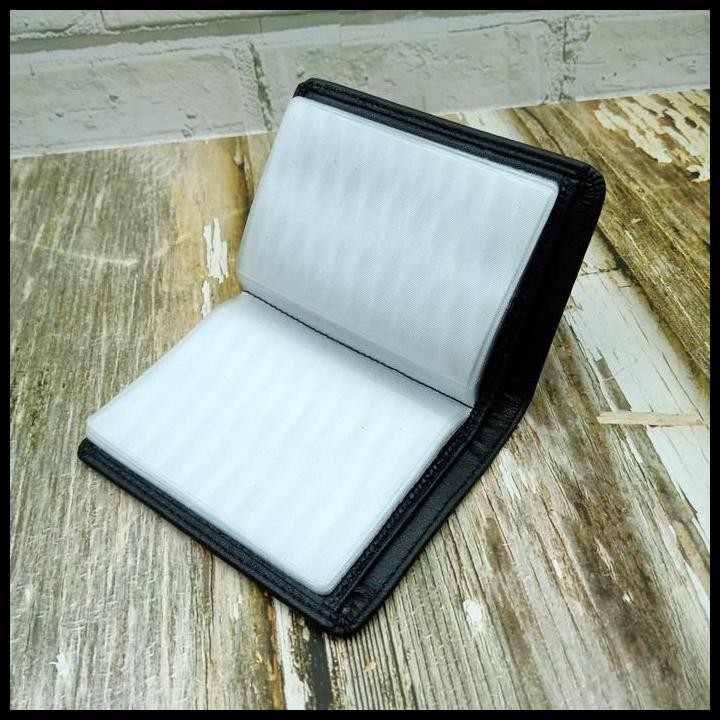

Terlaris Dompet Kartu Card Holder Braun Buffel Kulit Sapi Asli Polos Good Quality