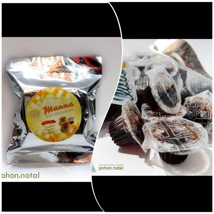 

Hosti Ayat Manna Roti Perjamuan Kudus Cup SS