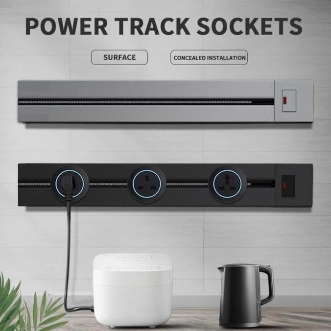 Stop Kontak Tanam-Stop Kontak Tanam Dinding-Track Socket-Track Adapter