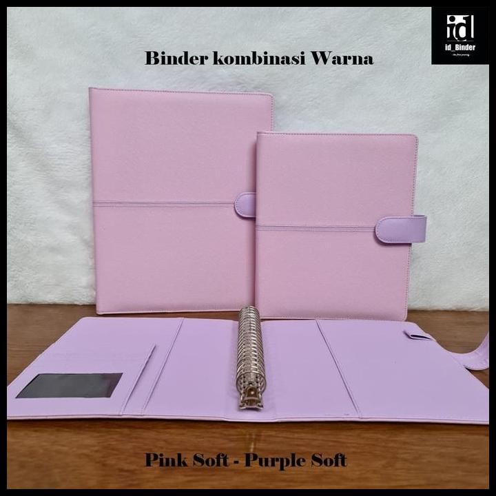 

Terlaris Binder Polos Kombinasi Exclusive 4 Warna Pilihan A5 Dan B5 Good Quality