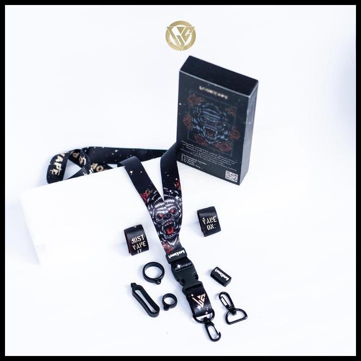 

Terlaris Lk-01 Gorilla Lanyard Tissue Lookvape Adjustable 2Layer Multifuntion Good Quality