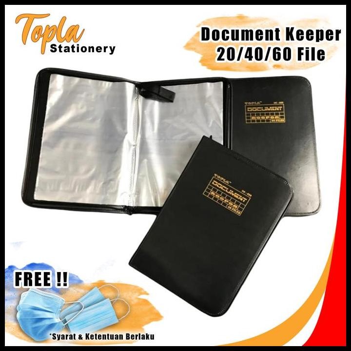 

Terlaris Map Dokumen Keeper Map Ijazah Resleting Kulit Anti Air Isi 40 Lembar Good Quality