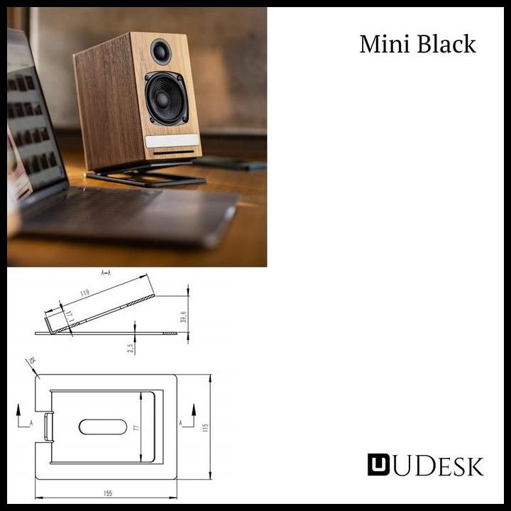 

Terlaris Speaker Stand Besi Tatakan Speaker Desktop - Udesk Accessories Good Quality