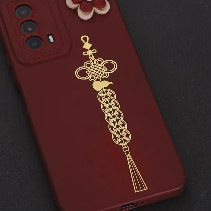 

Isi 10Pcs Stiker Timbul Fengshui Koin Keberuntungan Stiker Cina 3D Stiker Emas Aksesoris Hp Stiker