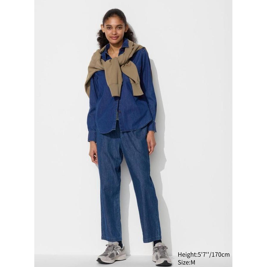 UNIQLO Cotton Relax Ankle Pants