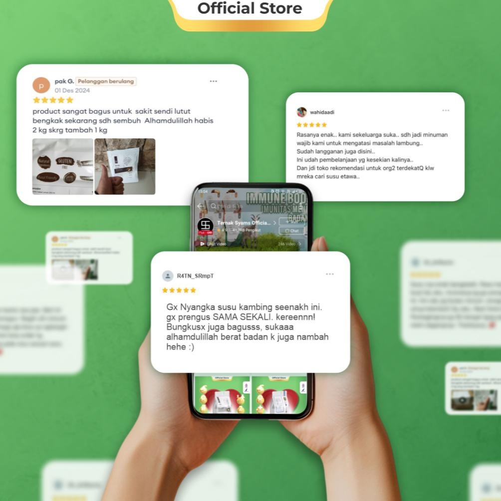 

Fue-K5X20 Ternak Syams Milk Fat Faster Rasa Cokelat 1Kg Susu Penambah Berat Badan Ideal Kenaikan Tinggi Nutrisi Gizi Protein Kalori Rendah Gula Kolestrol Suplement Weight Gain Booster Rendah Laktosa Gym Fitnes Masa Otot Alami Natural Whey Curcuma Bpom