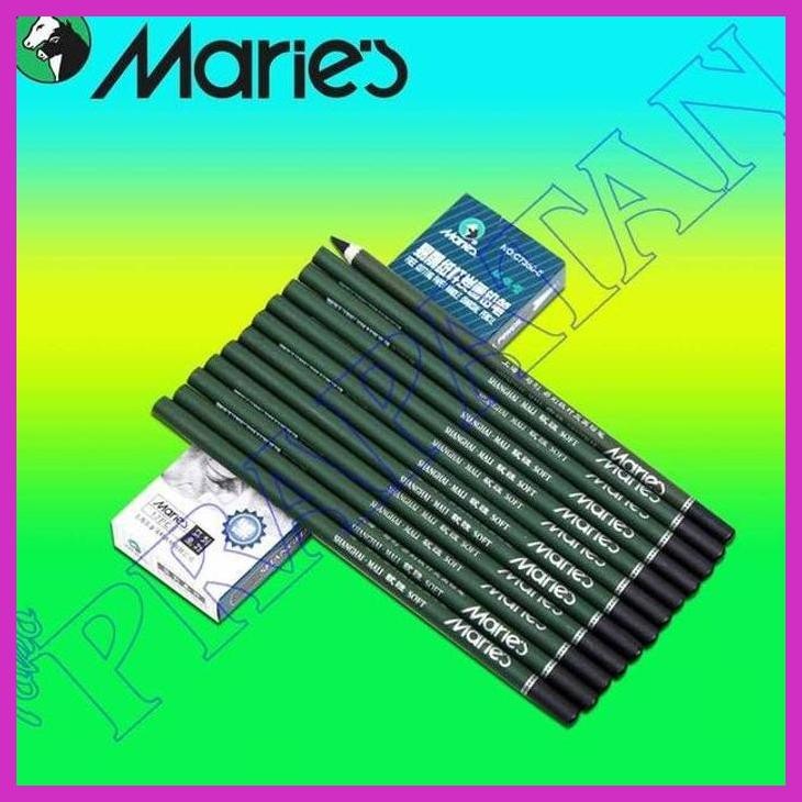 

( SEKOLAH / LUKIS ) READY PENSIL CHARCOAL MARIES / PENSIL ARANG (SENI / MENGGAMBAR / ART / KERAJINAN ) PRIVASI AMAN