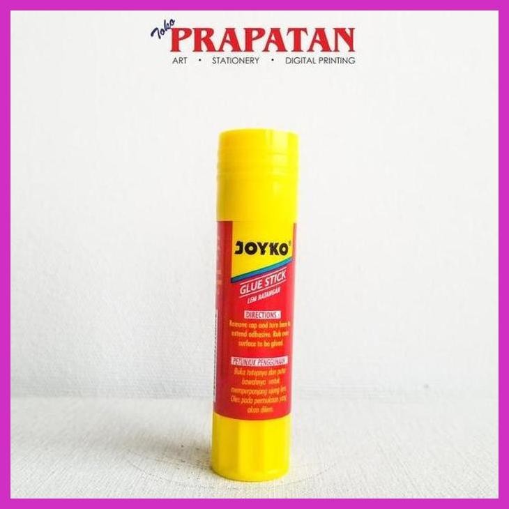 

( SEKOLAH / LUKIS ) SALE GLUE STICK / LEM BATANG JOYKO 8 GR (SENI / MENGGAMBAR / ART / KERAJINAN ) PACKING AMAN