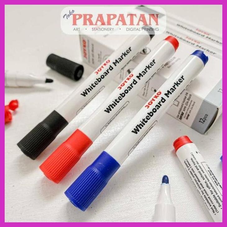 

( SEKOLAH / LUKIS ) DISCOUNT JOYKO WHITE BOARD MARKER WM-65 REFILLABLE | SPIDOL PAPAN TULIS (SENI / MENGGAMBAR / ART / KERAJINAN ) SIAP KIRIM
