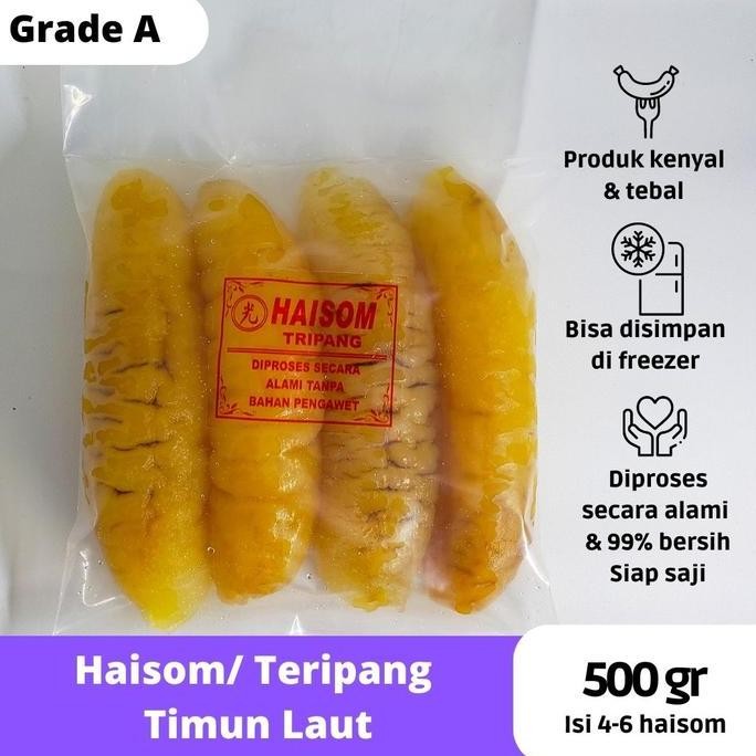 

Teripang Haisom Gosok 500Gr Bangka Belitung Siap Masak Hoisem Hai Som