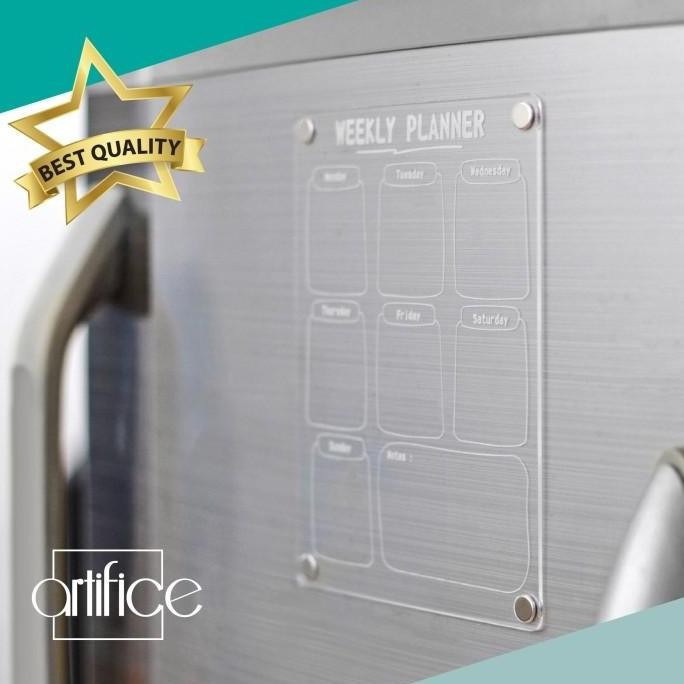 

Template Monthly & Weekly Planner One Side Akrilik