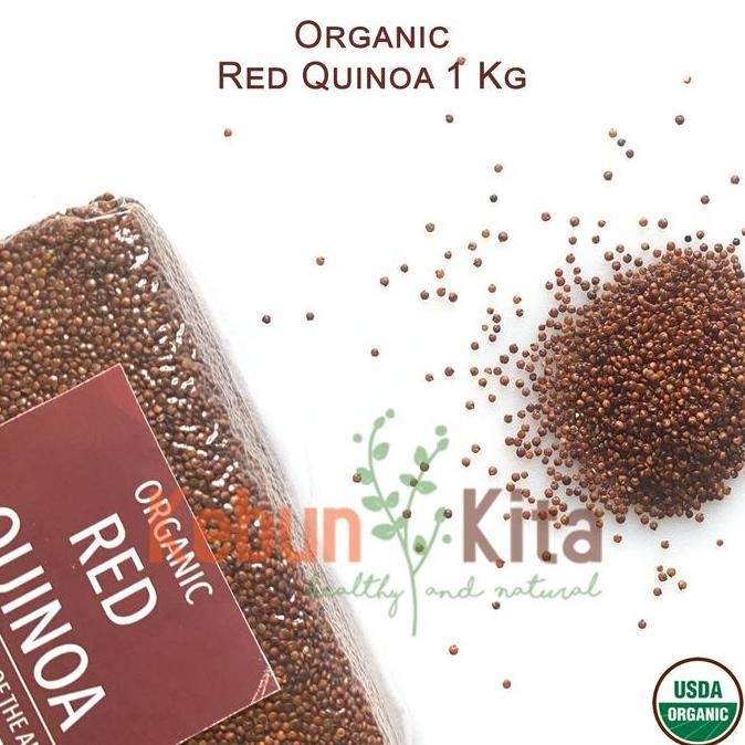 

Organic Red Quinoa 1 Kg ( Quinoa Merah Organik)