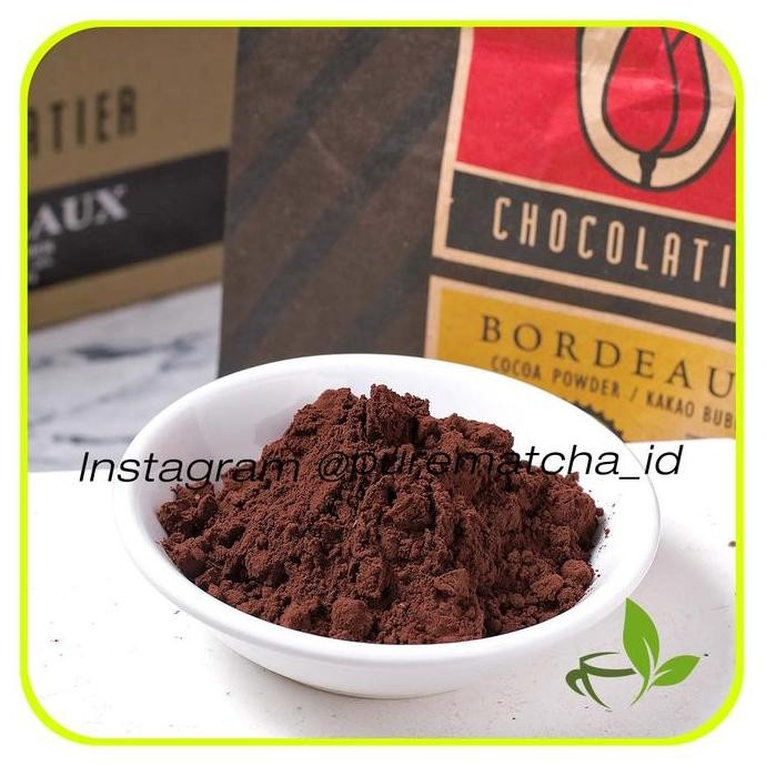 

Tulip Chocolatier Bordeaux Cocoa Pure Kakao Bubuk Coklat Bubuk 250Gr