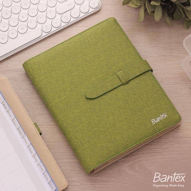 

Buku Agenda Planner Cover Kulit Lime Leather Diary Bantex - 7492 65