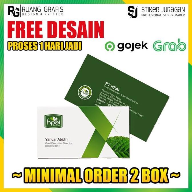 

Cetak Kartu Nama 2 Muka