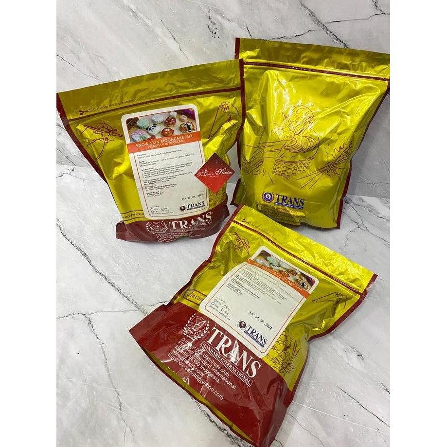 

Premix Snow Skin Mooncake 1 Kg Merk Trans