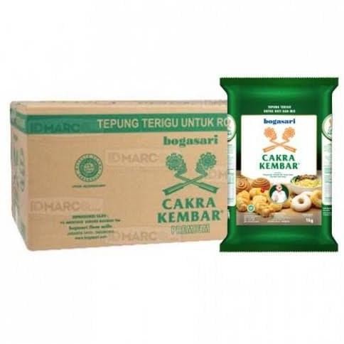 

Tepung Cakra Kembar Premium 1Dus