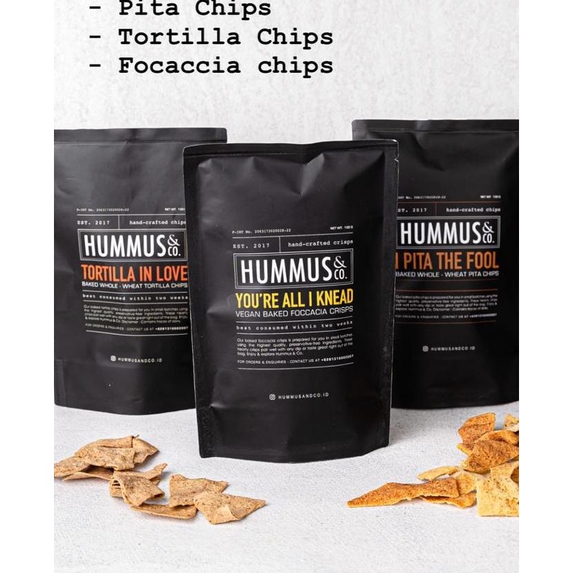 

Whole Wheat Pita Chips, Whole Wheat Tortilla Chips & Focaccia Chips