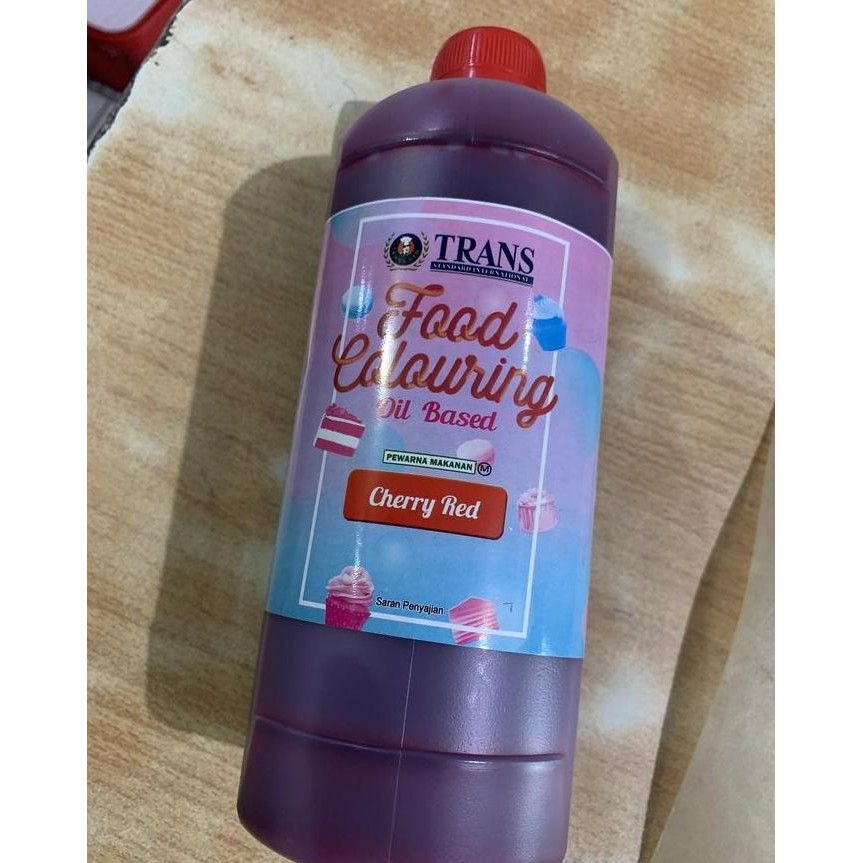 

Trans Coloring Red 1 Kg / Cherry Red Pewarna Makanan Merah