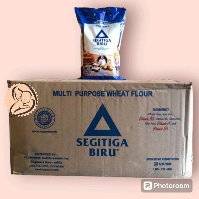 

Tepung Segitiga Biru Premium 1 Karton Dus Isi 12 X 1 Kg