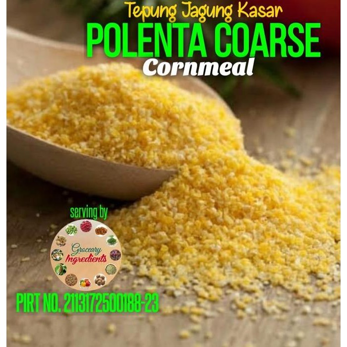 

Organic Polenta Coarse / Tepung Jagung Kasar Tanpa Gluten 10Kg