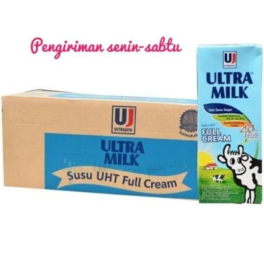 

Susu Ultra Full Cream 200Ml 1 Karton Isi 24Pcs