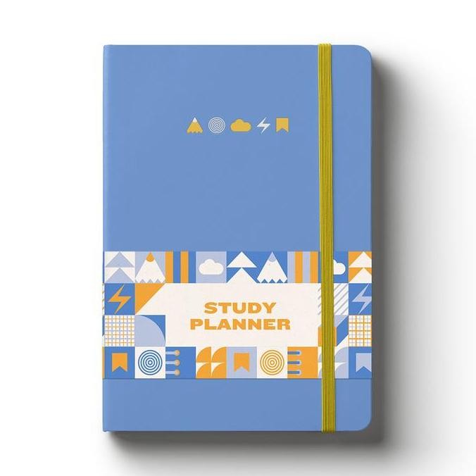 

Papermark A5 Blue Study Planner