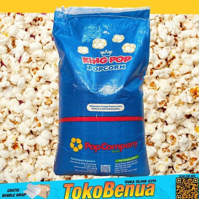 

Jagung Popcorn Kingpop Brondong 1 Sak 22.7 Kg