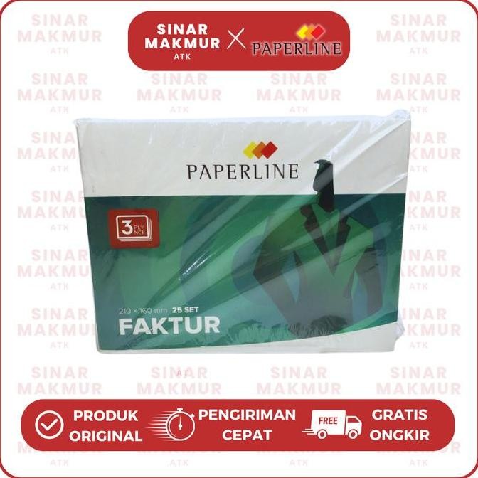 

Buku/Bon/Nota Faktur Rangkap 3/3 Ply Paperline (Pak)
