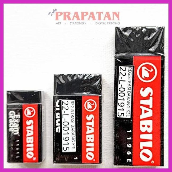 

( SEKOLAH / LUKIS ) DISCOUNT ERASER / SETIP / PENGHAPUS STABILO EXAM GRADE 1191/S (SENI / MENGGAMBAR / ART / KERAJINAN ) PRIVASI AMAN
