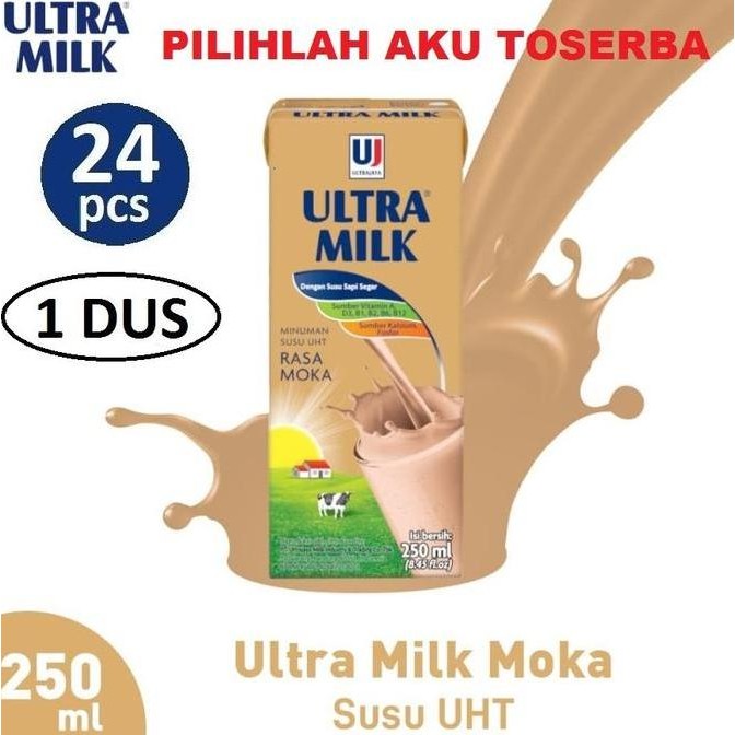 

Susu Ultra Moka (Mocca) 250 Ml - (1 Dus Isi 24 Pcs)