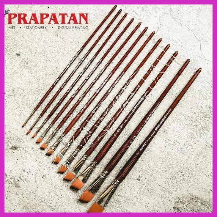 

( SEKOLAH / LUKIS ) SALE KUAS LUKIS V-TEC 1410A-S ANGULAR PAINT BRUSH / V-TEC ANGULAR PAINT BRUSH (SENI / MENGGAMBAR / ART / KERAJINAN ) GOOD QUALITY