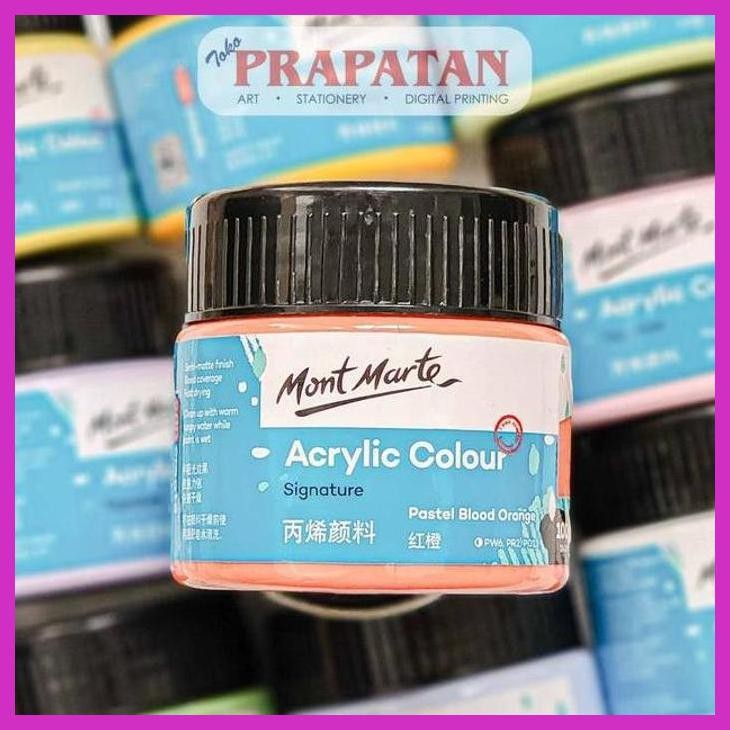 

( SEKOLAH / LUKIS ) DISCOUNT CAT AKRILIK MONT MARTE PASTEL SIGNATURE 100ML | MONT MARTE ACRYLIC (SENI / MENGGAMBAR / ART / KERAJINAN ) SIAP KIRIM