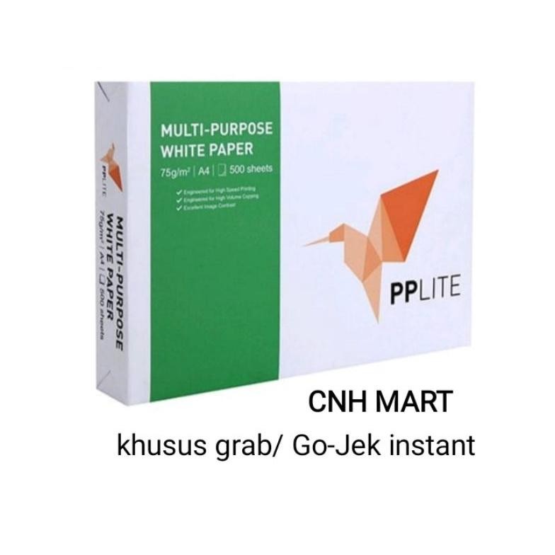 

JH8 kertas HVS A4 75 gram PP lite per rim/ 500 lembar