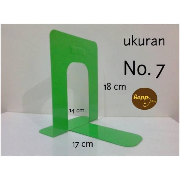 

JH8 Pembatas Buku Besi Rak No 7