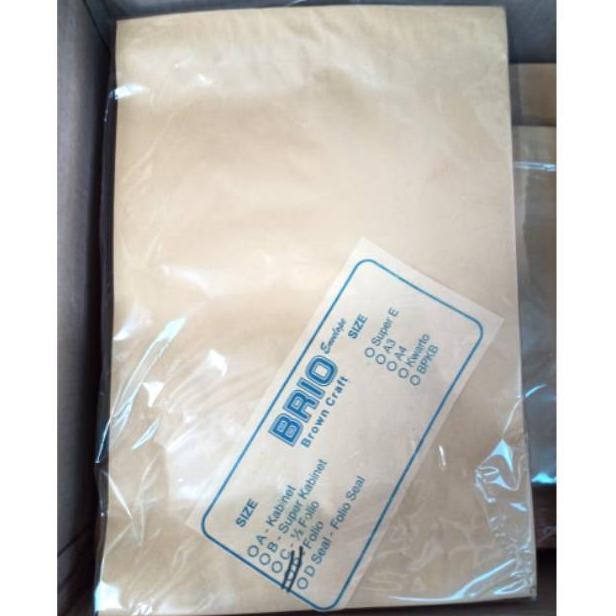 

JH8 GROSIR Amplop Coklat Folio TERMURAH/Map Coklat/Envelope Samson/Amplop F4/Amplop Online Shop