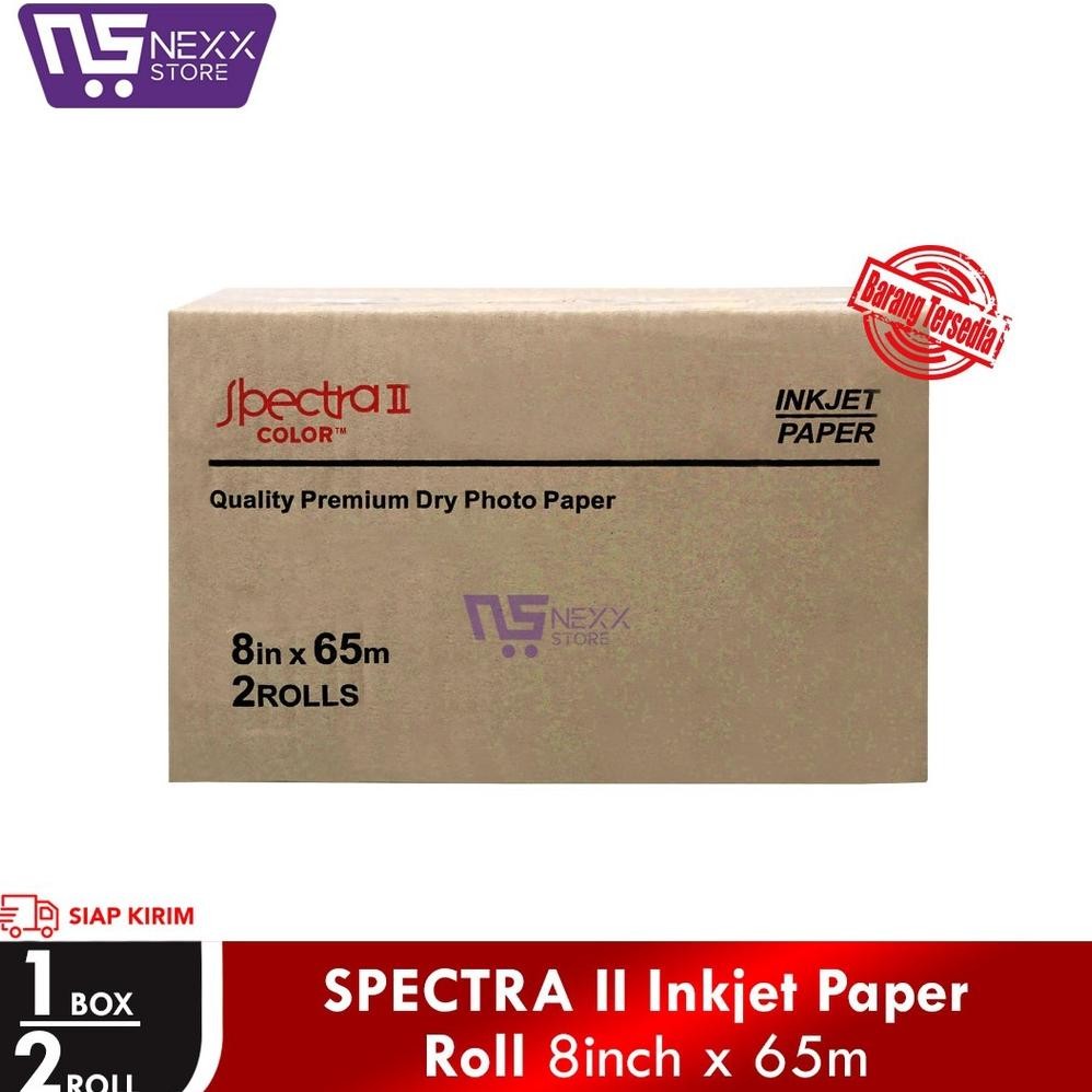 

JH8 SPECTRA II Inkjet Paper ROLL - 8 in x 65M