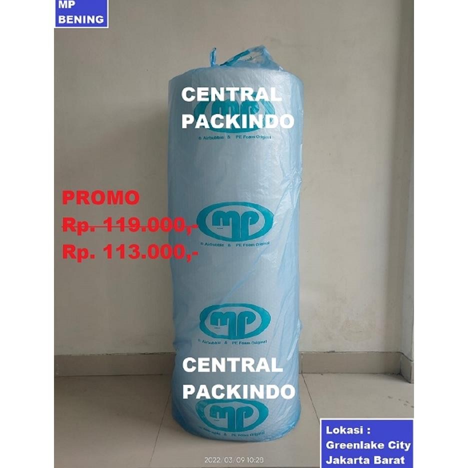 

JH8 [MP] Plastik Bubble Bening uk125cm x 50Mtr